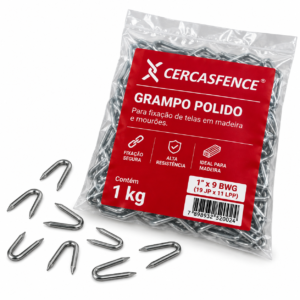 Grampo P/ Cerca Polido